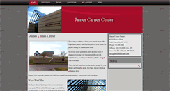 Desktop Screenshot of jamescarnescenter.com