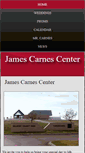 Mobile Screenshot of jamescarnescenter.com